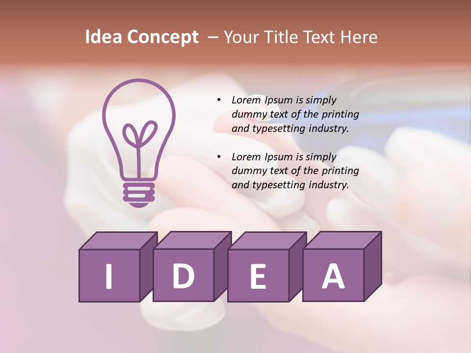 Human Wound Medical PowerPoint Template