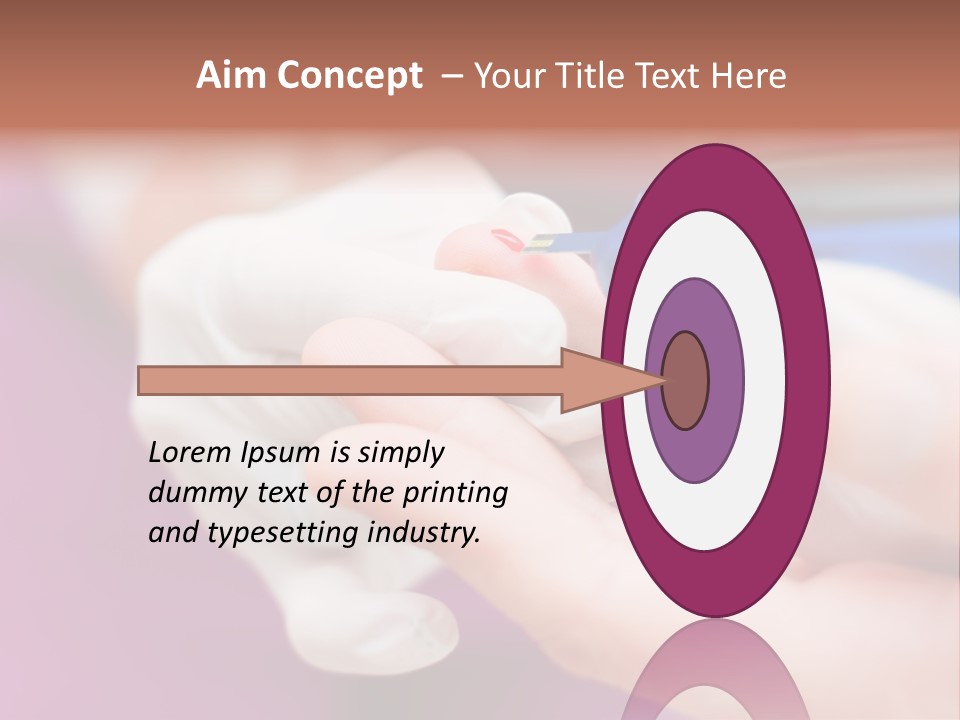 Human Wound Medical PowerPoint Template