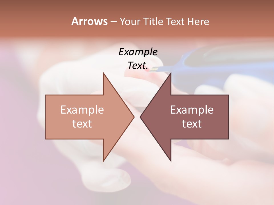 Human Wound Medical PowerPoint Template