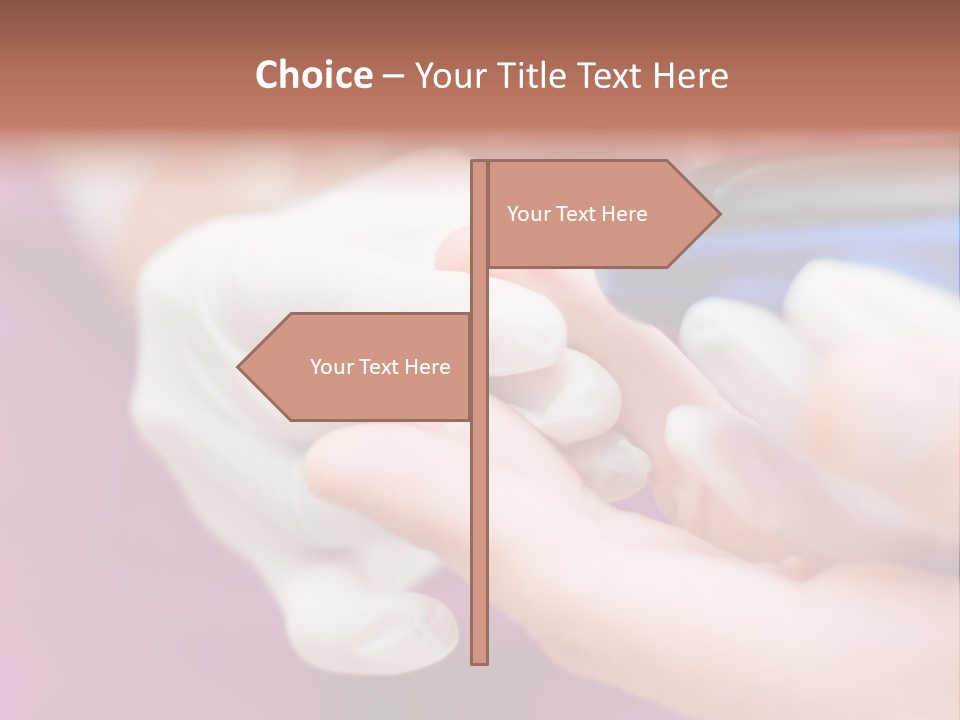Human Wound Medical PowerPoint Template