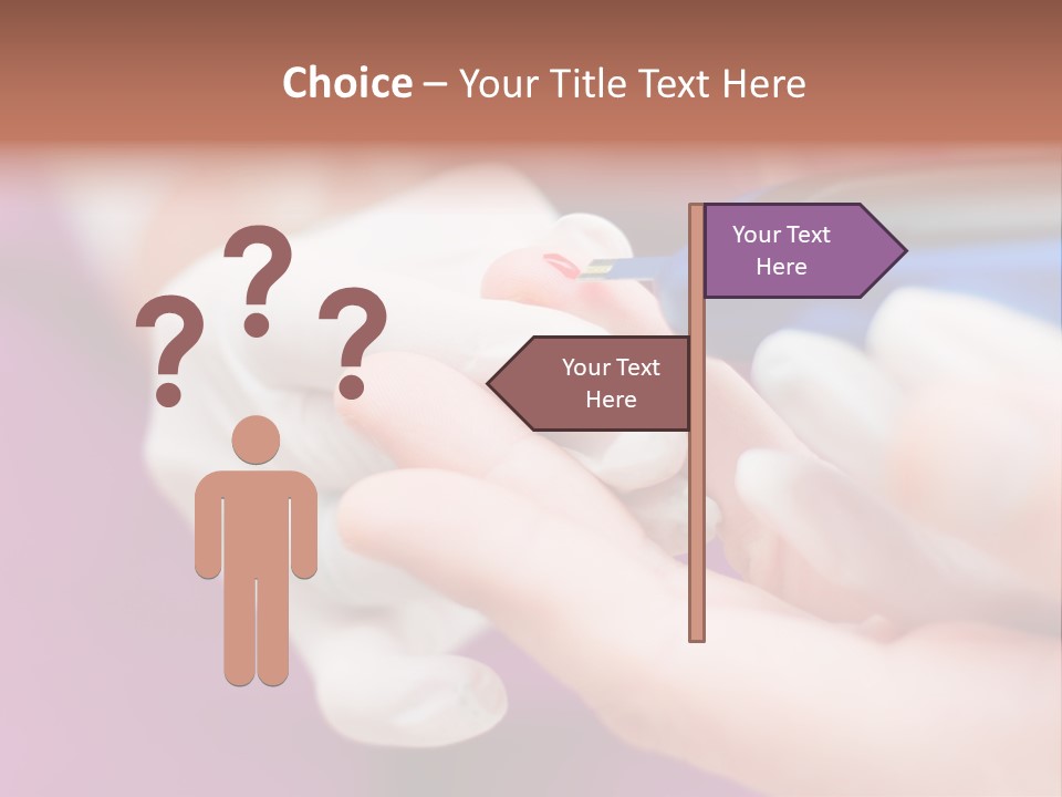Human Wound Medical PowerPoint Template