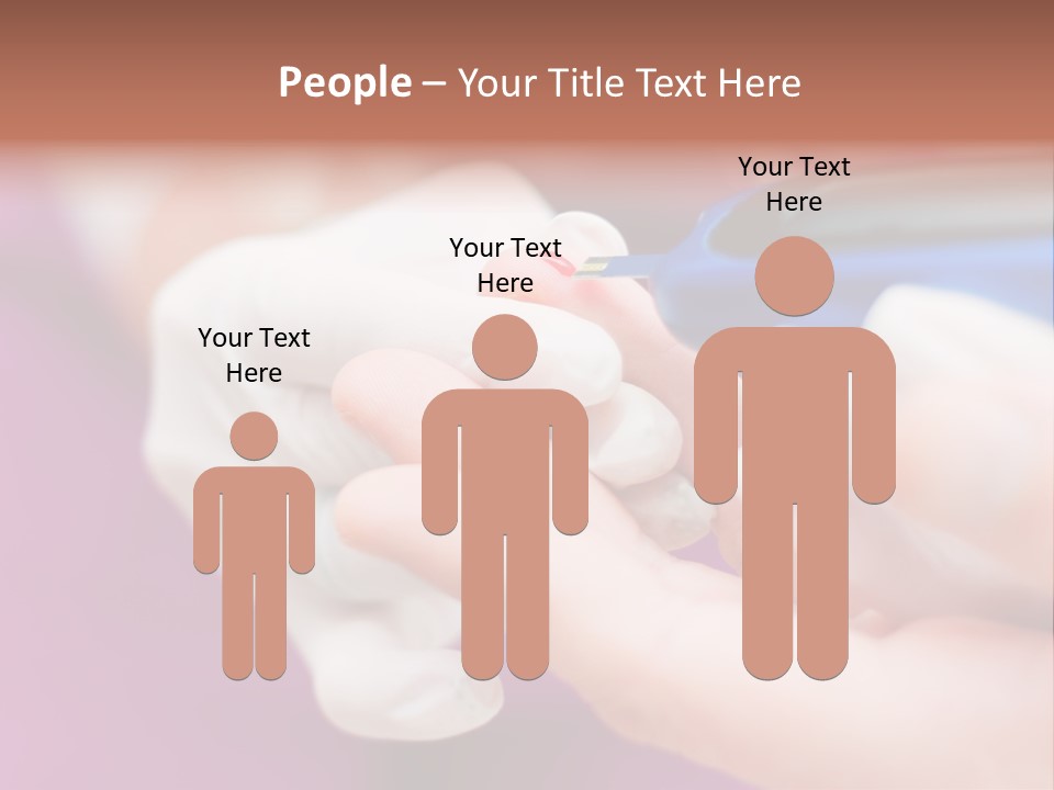 Human Wound Medical PowerPoint Template