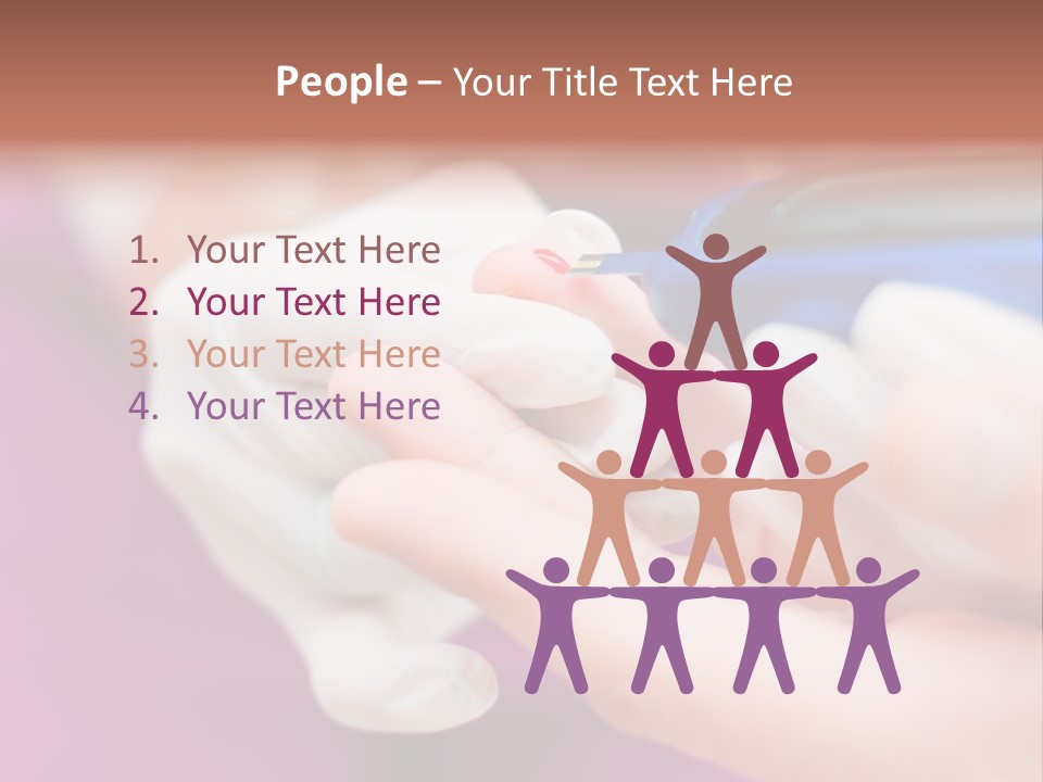 Human Wound Medical PowerPoint Template