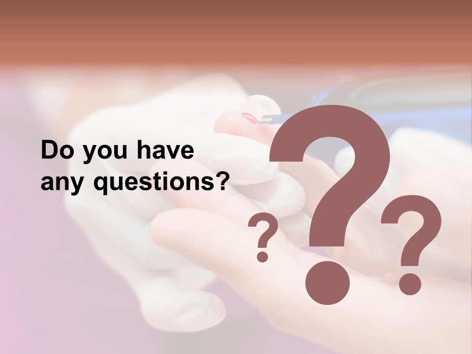 Human Wound Medical PowerPoint Template