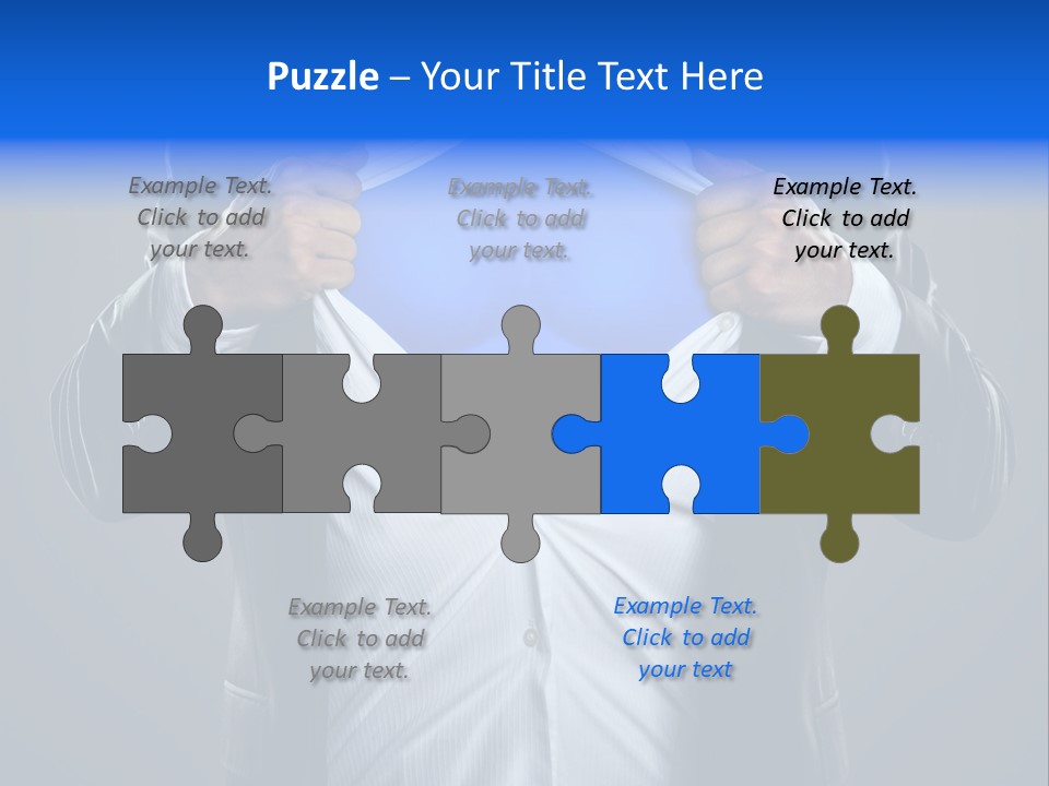 Change Undress Shirt PowerPoint Template