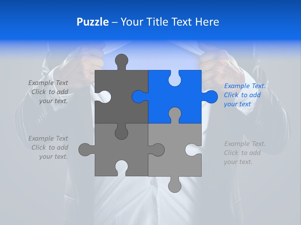 Change Undress Shirt PowerPoint Template