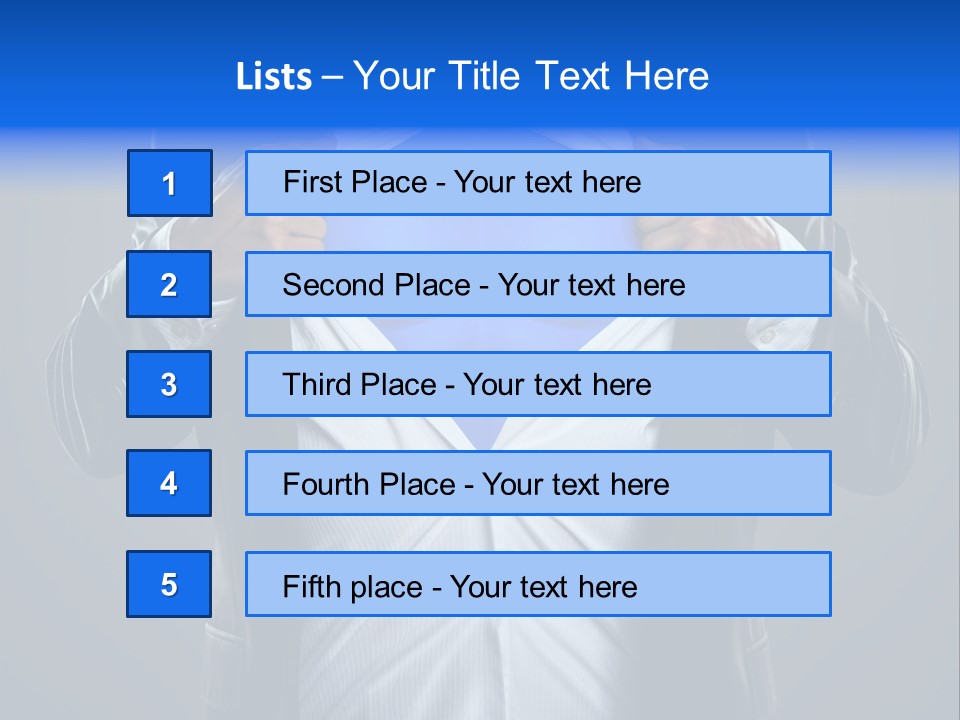 Change Undress Shirt PowerPoint Template