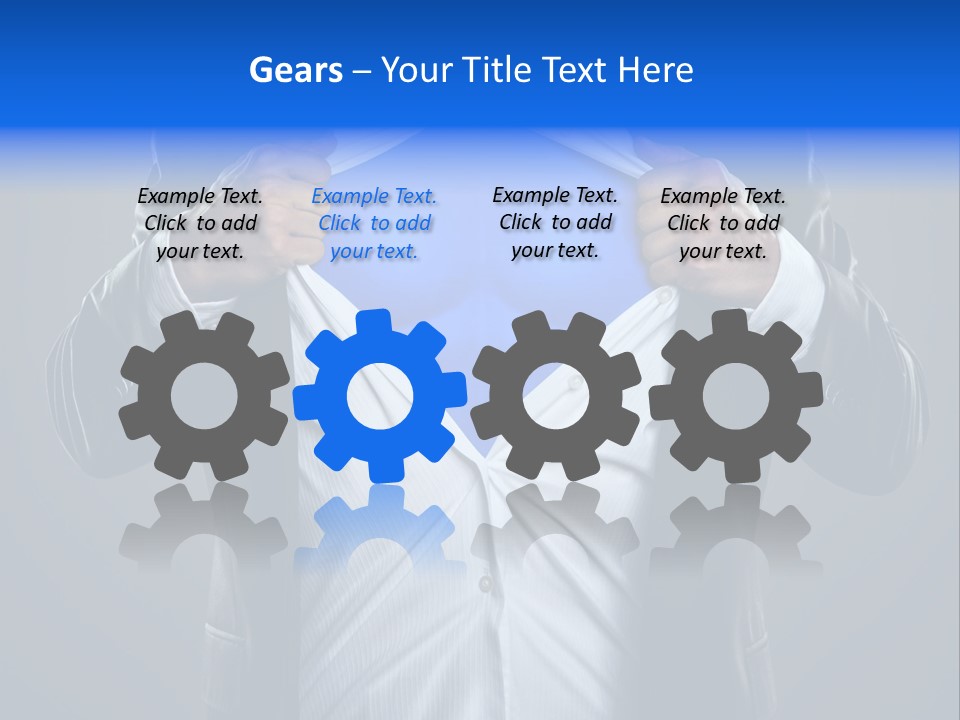 Change Undress Shirt PowerPoint Template