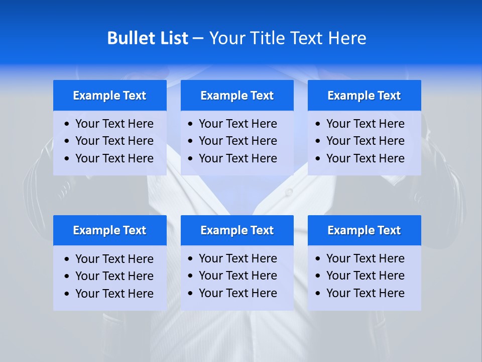 Change Undress Shirt PowerPoint Template