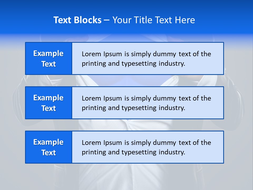 Change Undress Shirt PowerPoint Template