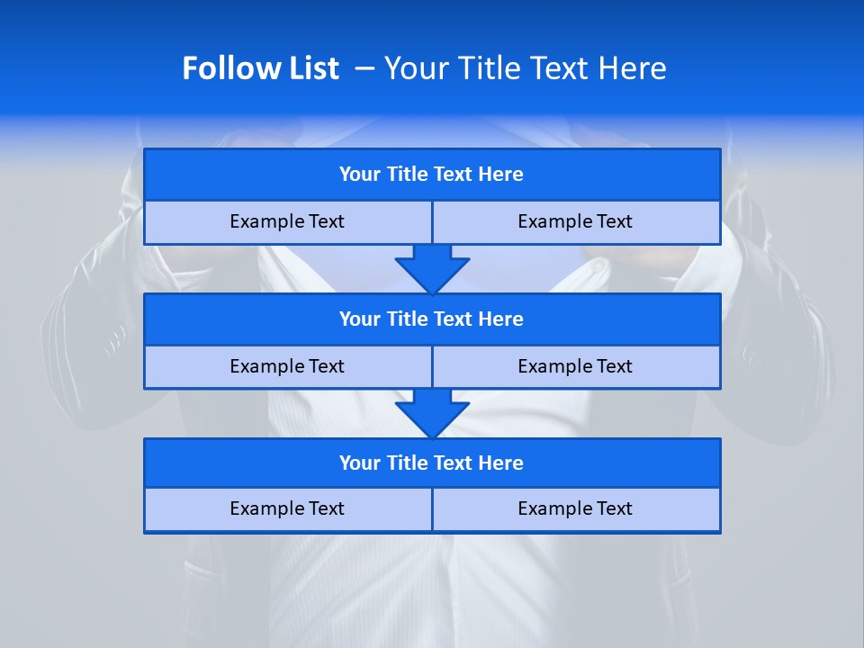Change Undress Shirt PowerPoint Template
