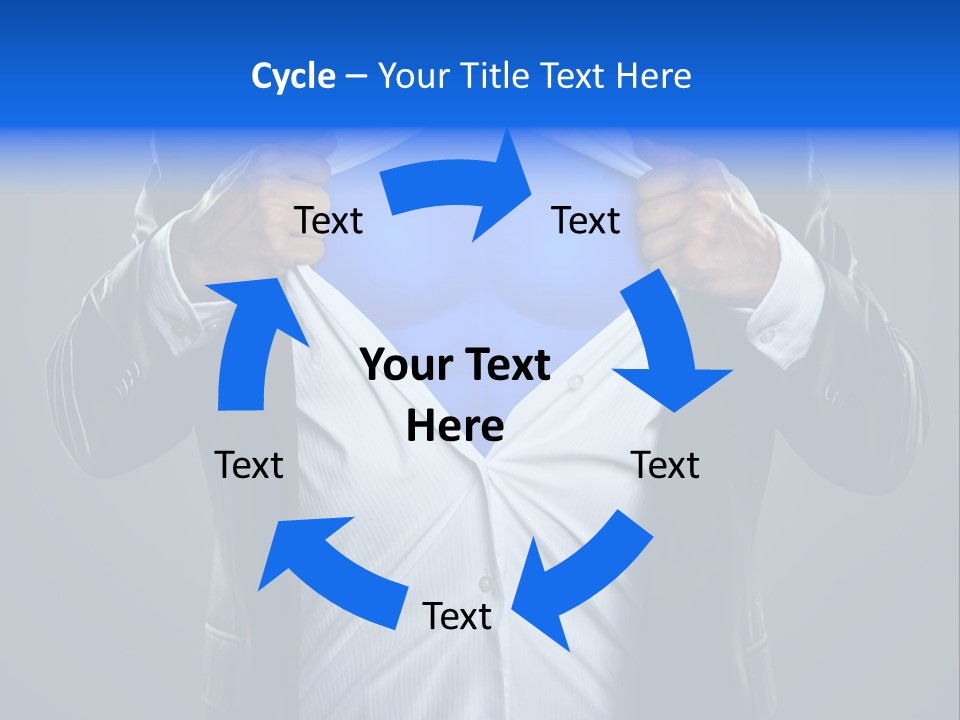 Change Undress Shirt PowerPoint Template