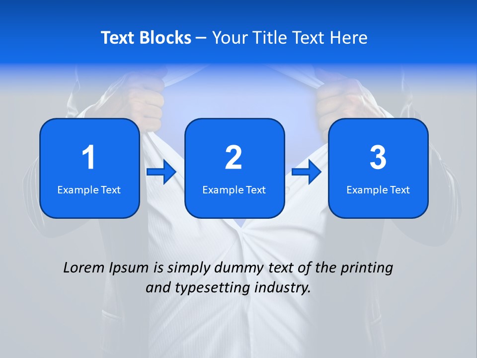 Change Undress Shirt PowerPoint Template