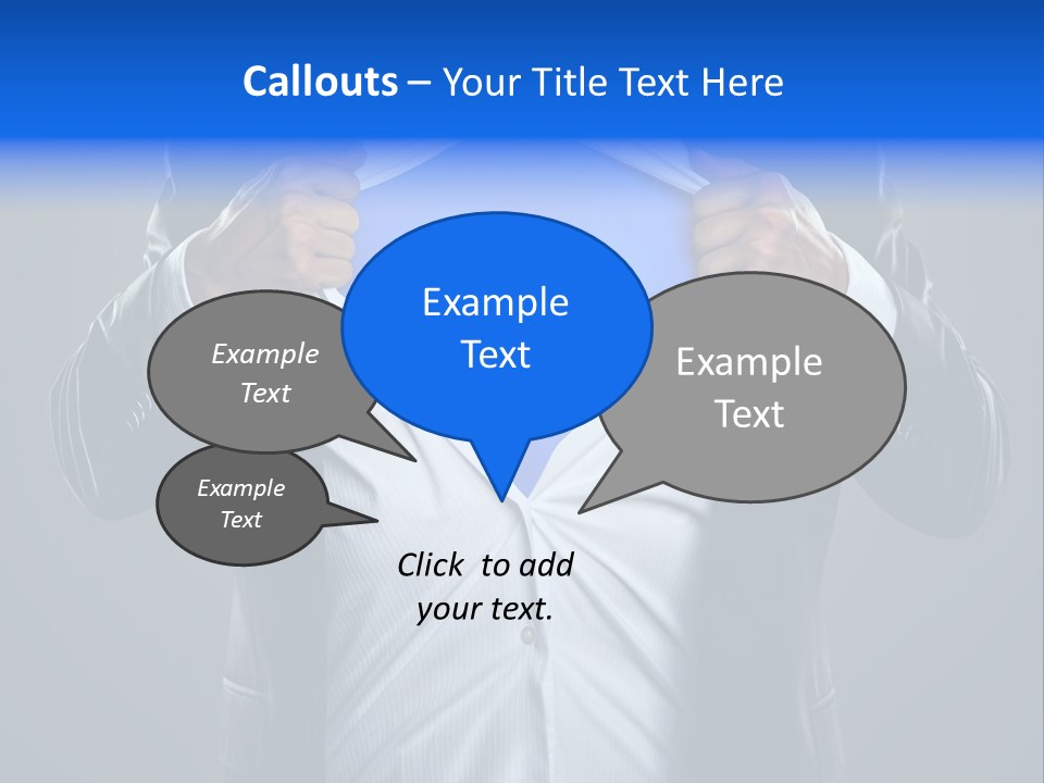 Change Undress Shirt PowerPoint Template