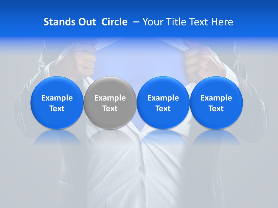 Change Undress Shirt PowerPoint Template