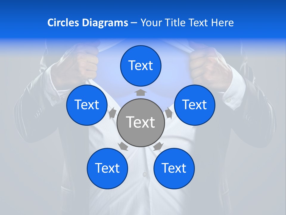 Change Undress Shirt PowerPoint Template