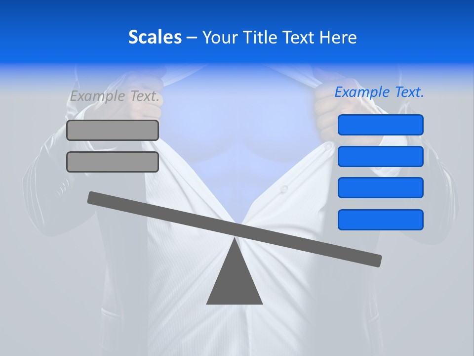 Change Undress Shirt PowerPoint Template