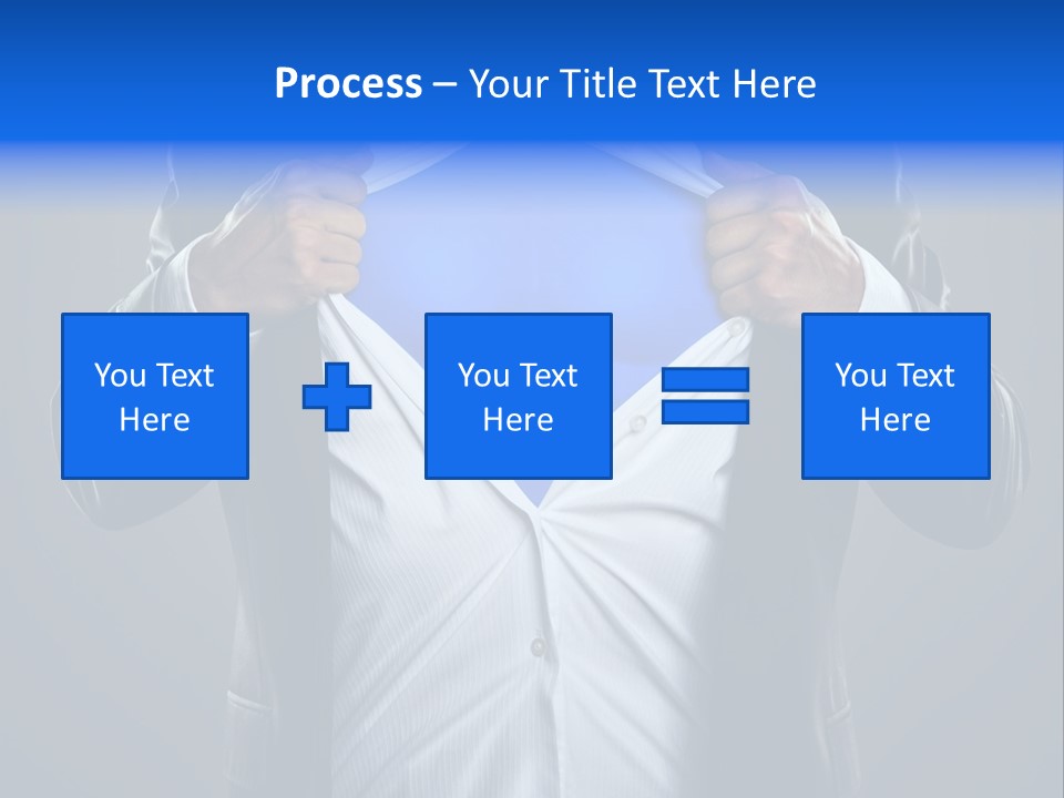Change Undress Shirt PowerPoint Template