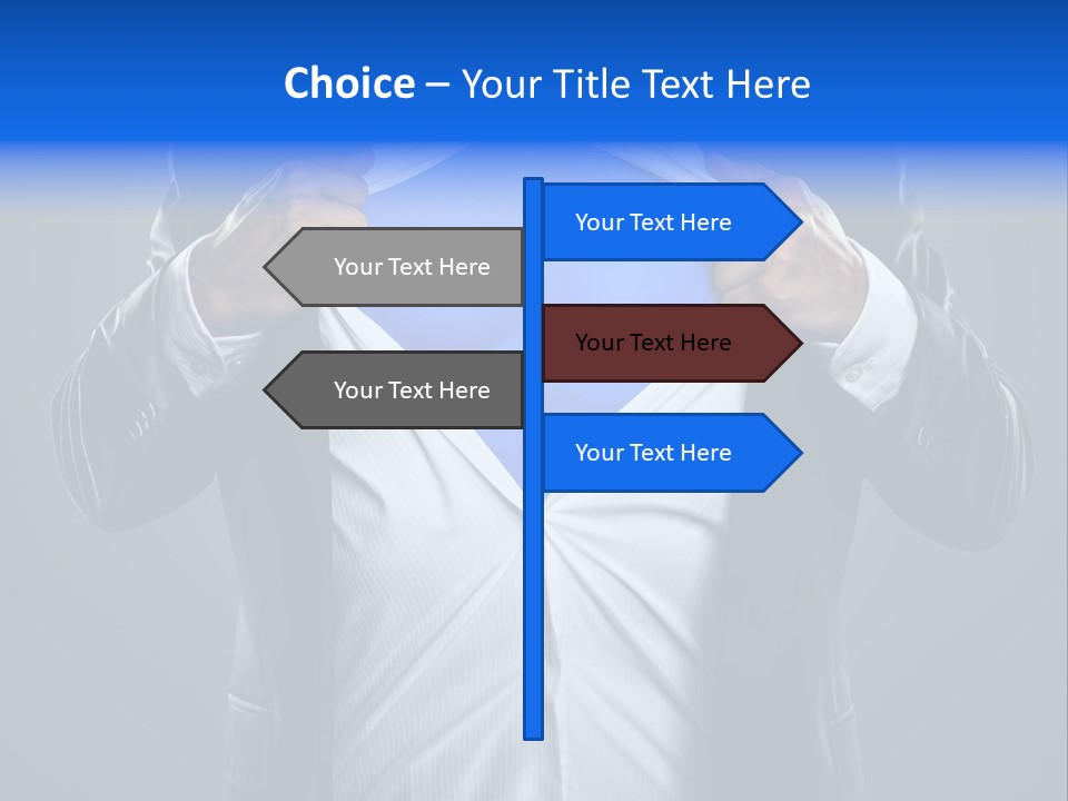 Change Undress Shirt PowerPoint Template