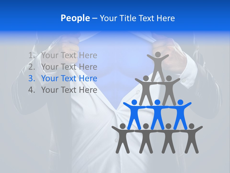 Change Undress Shirt PowerPoint Template