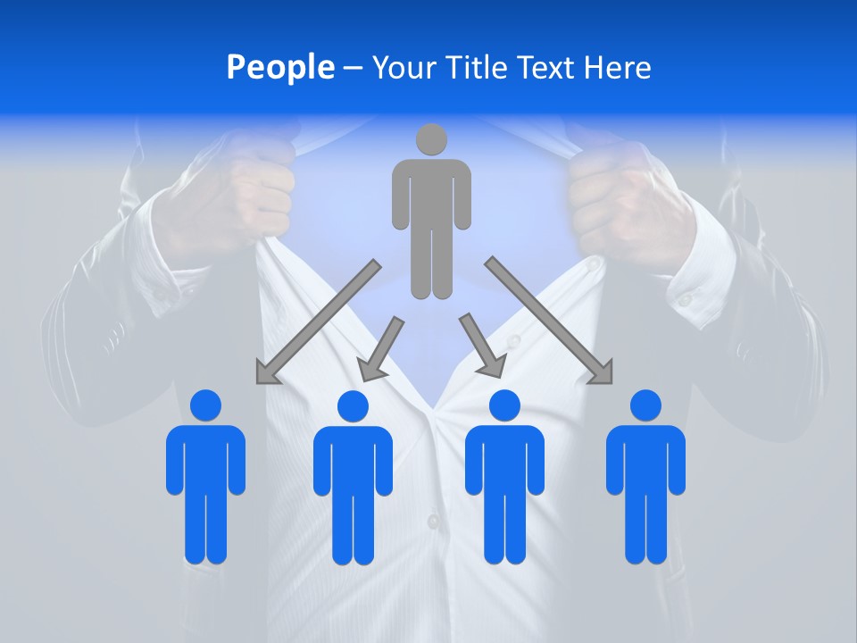 Change Undress Shirt PowerPoint Template