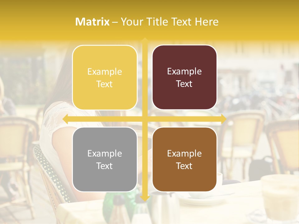 Person Outside Communication PowerPoint Template