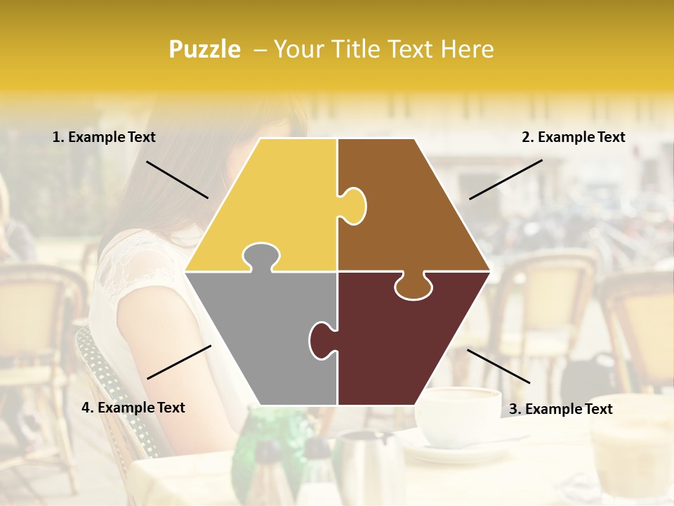 Person Outside Communication PowerPoint Template