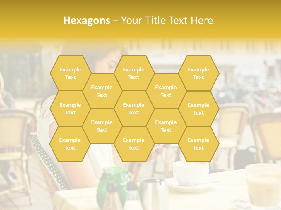 Person Outside Communication PowerPoint Template