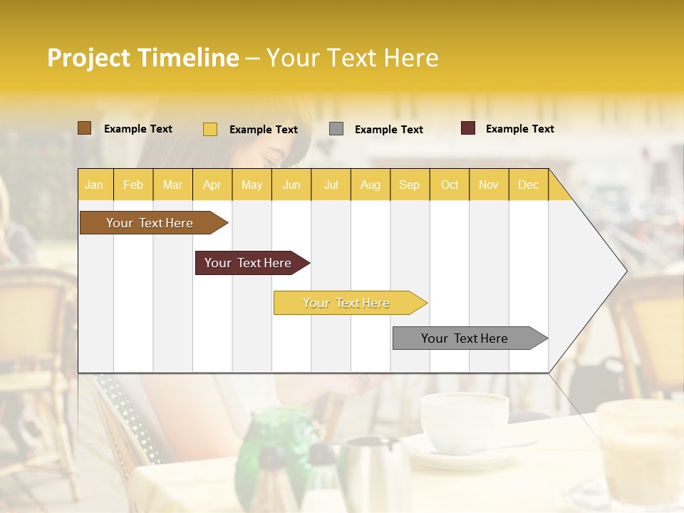Person Outside Communication PowerPoint Template