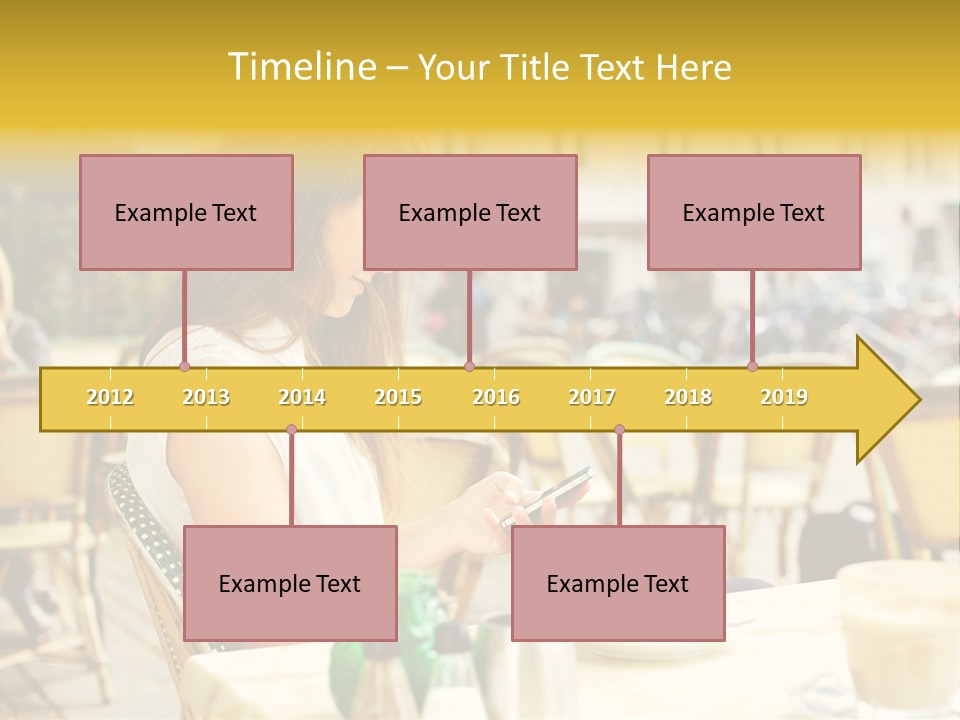 Person Outside Communication PowerPoint Template