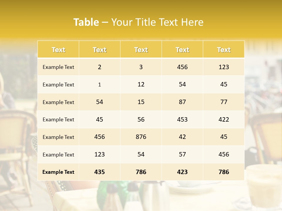 Person Outside Communication PowerPoint Template