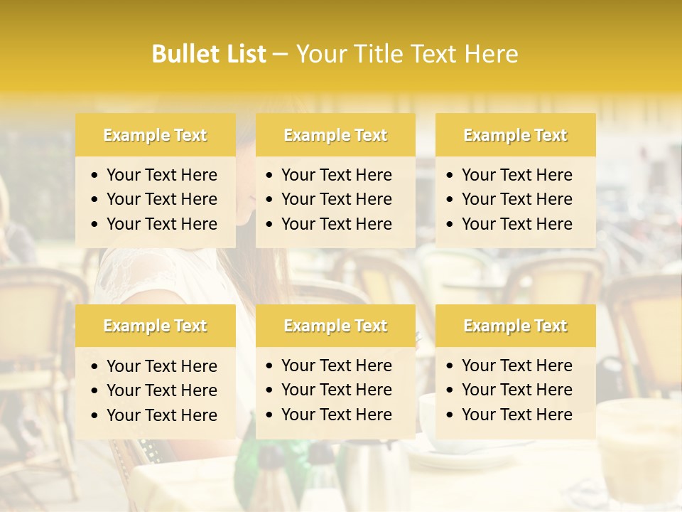 Person Outside Communication PowerPoint Template