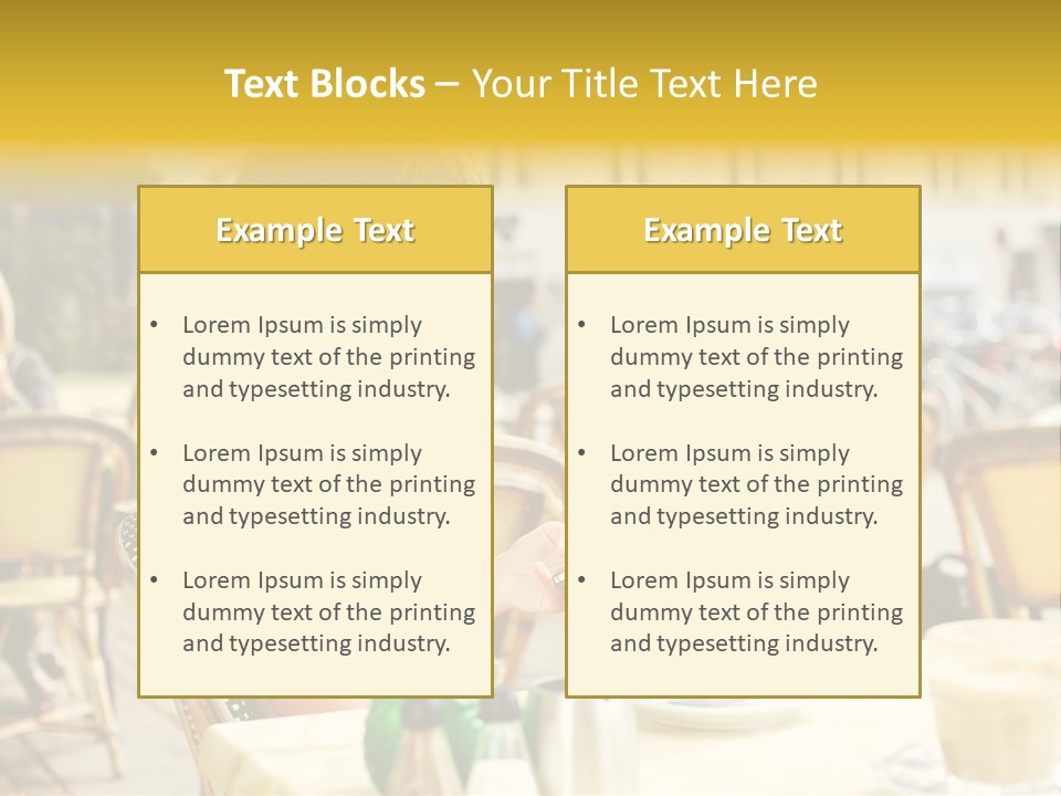 Person Outside Communication PowerPoint Template
