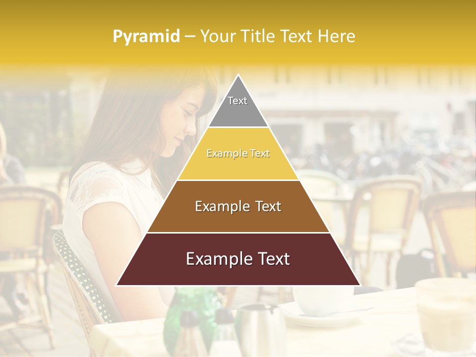 Person Outside Communication PowerPoint Template
