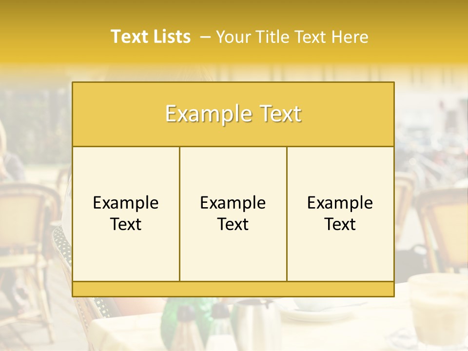 Person Outside Communication PowerPoint Template