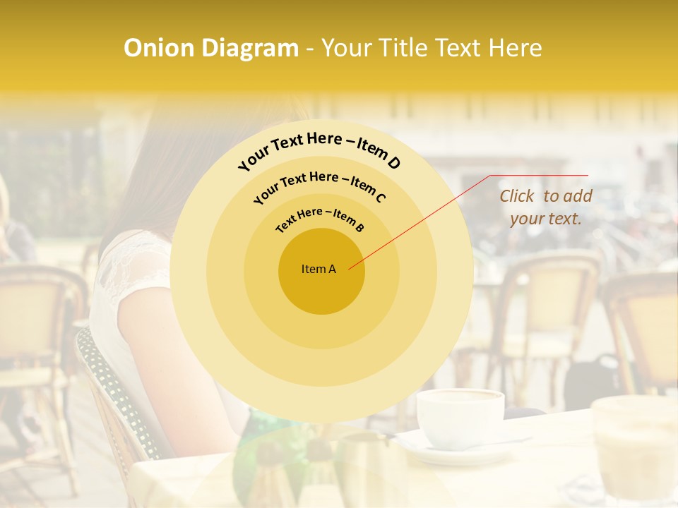 Person Outside Communication PowerPoint Template