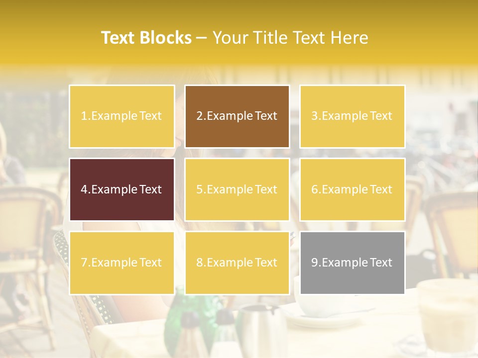 Person Outside Communication PowerPoint Template