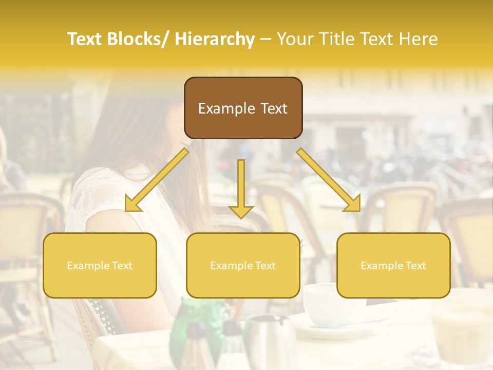 Person Outside Communication PowerPoint Template