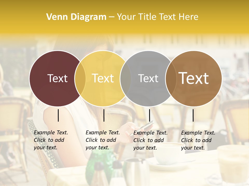 Person Outside Communication PowerPoint Template