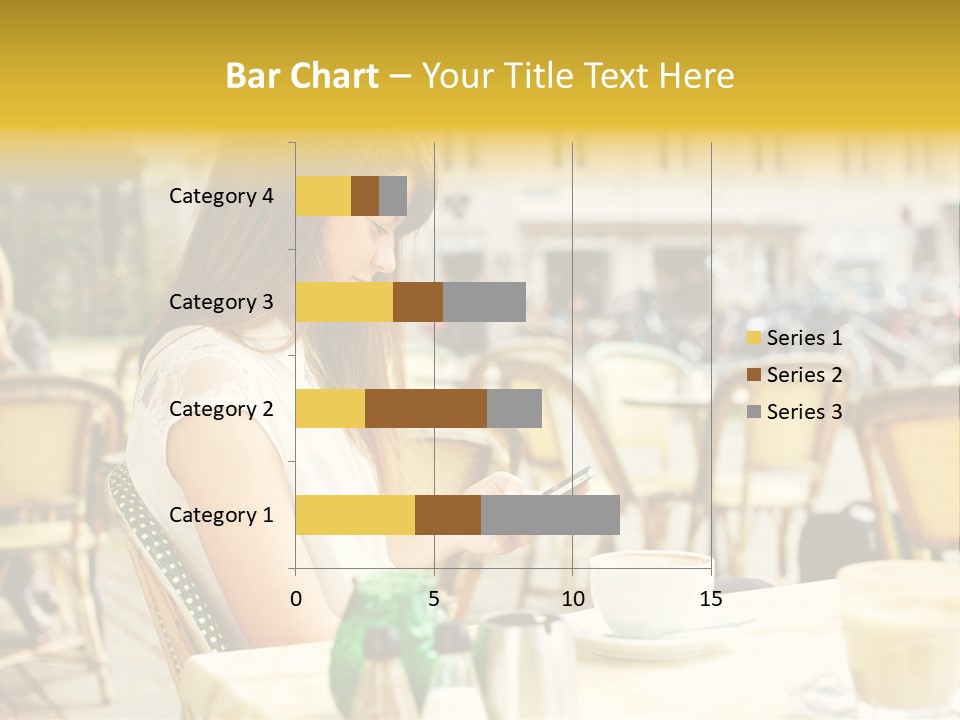 Person Outside Communication PowerPoint Template