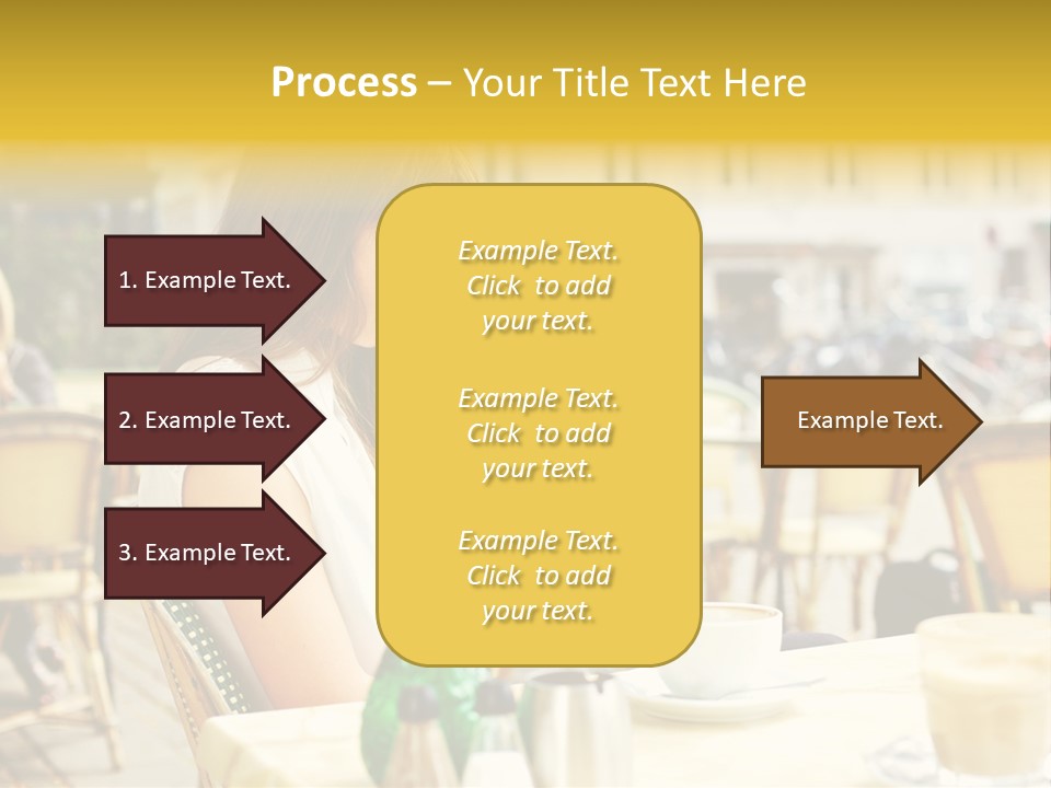 Person Outside Communication PowerPoint Template