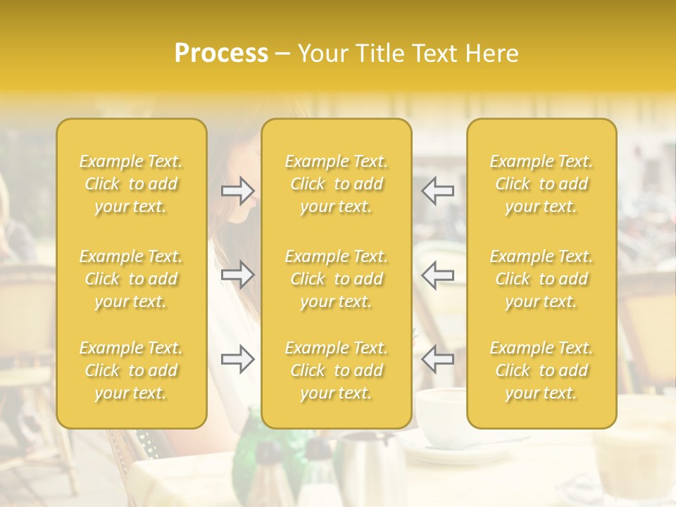 Person Outside Communication PowerPoint Template