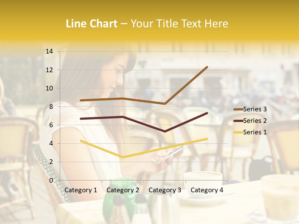 Person Outside Communication PowerPoint Template