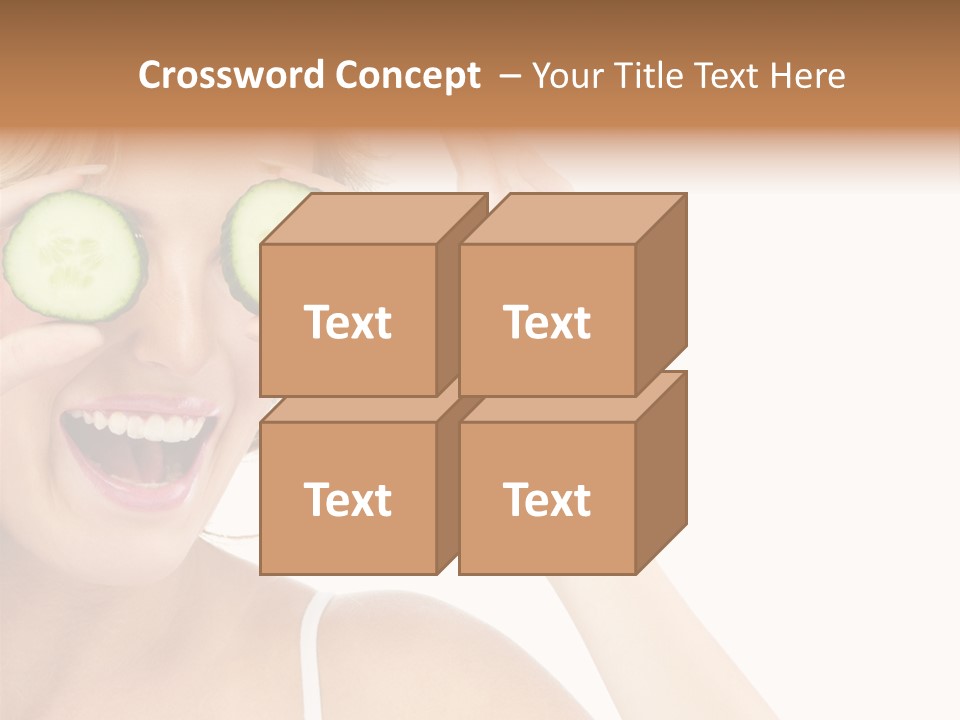 Nutrition Fresh Smile PowerPoint Template