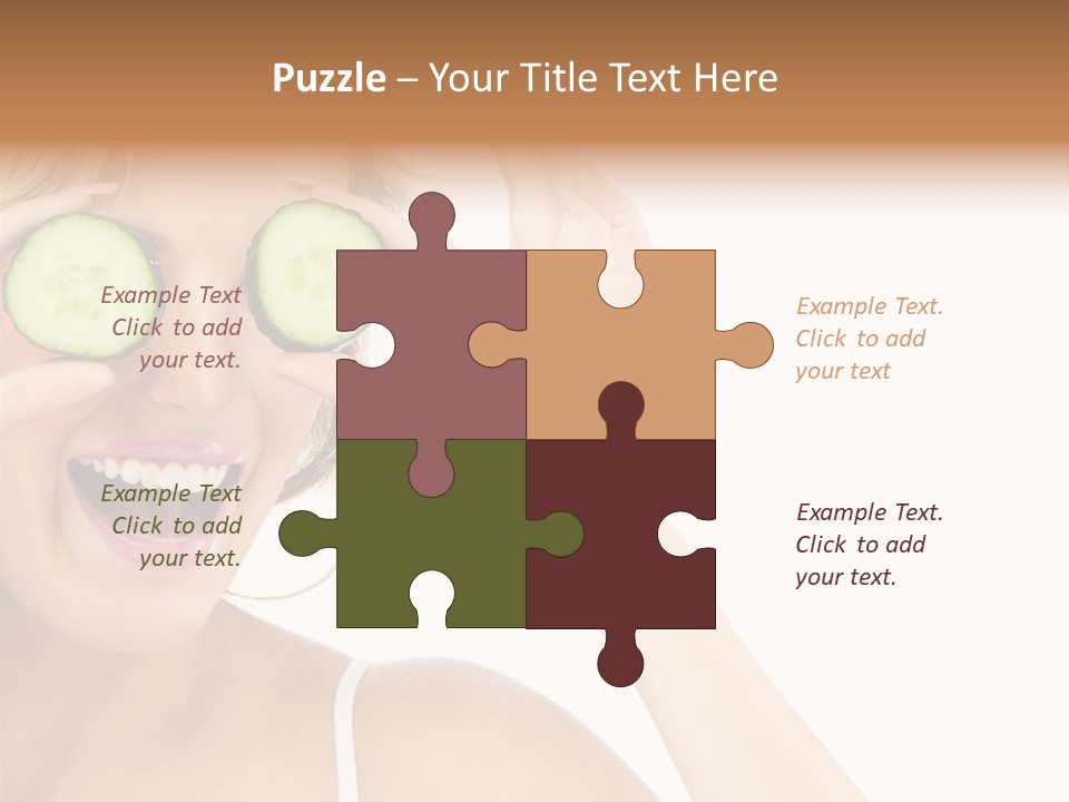 Nutrition Fresh Smile PowerPoint Template