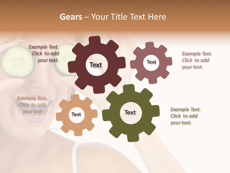 Nutrition Fresh Smile PowerPoint Template