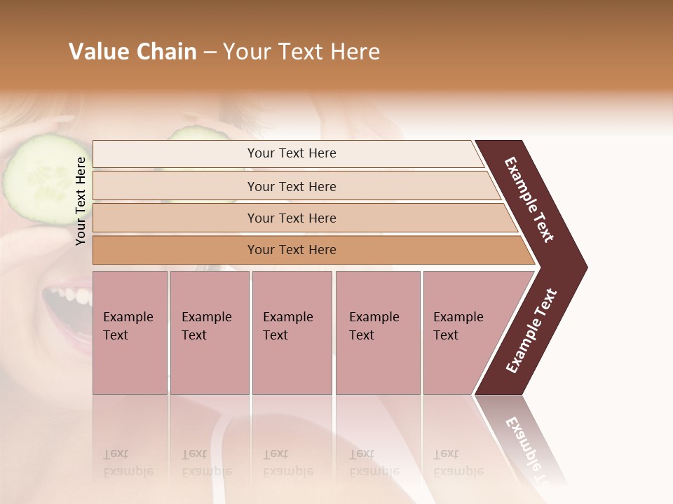 Nutrition Fresh Smile PowerPoint Template