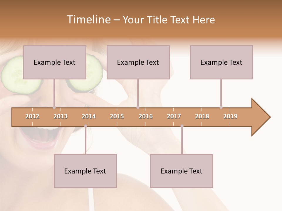 Nutrition Fresh Smile PowerPoint Template