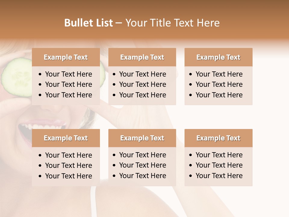 Nutrition Fresh Smile PowerPoint Template