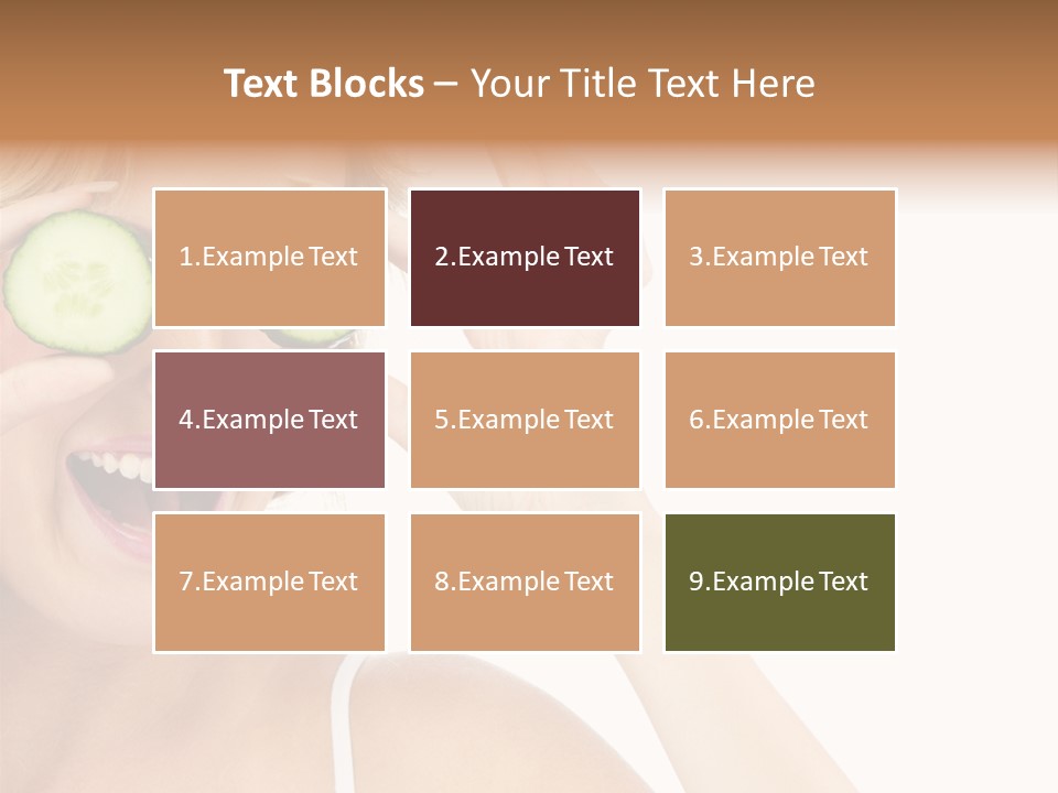 Nutrition Fresh Smile PowerPoint Template